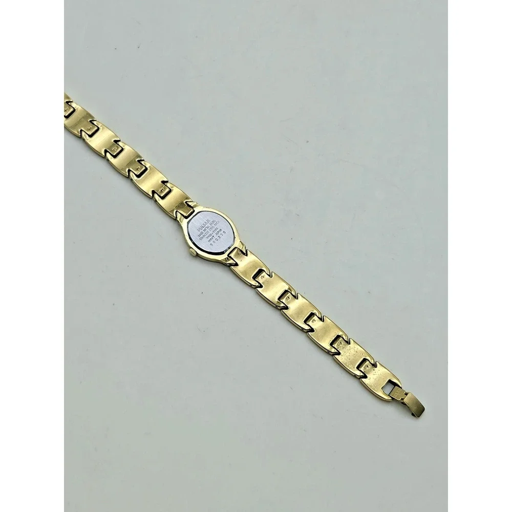 Pulsar V1400-X160 Gold-tone Bracelet Wristwatch with Base Metal Gold-tone